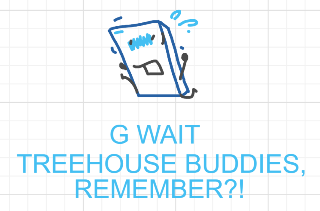 A panel from Running Duos, episode four of the Board Boards object show by Furretwalk/WalkingFurret.